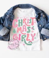 DTF Christmas Girly Youth