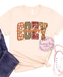 DTF Cozy Season Fall Faux Applique