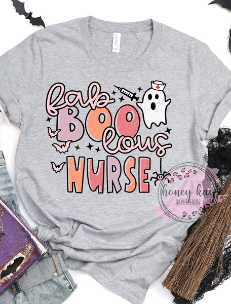 DTF Fa-BOO-lous Nurse