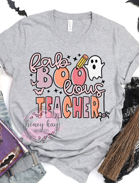 DTF Fa-BOO-lous Teacher