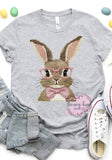 2/24 Pre-Order DTF Faux Embroidered Bunny