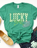 DTF Green Checkered Lucky