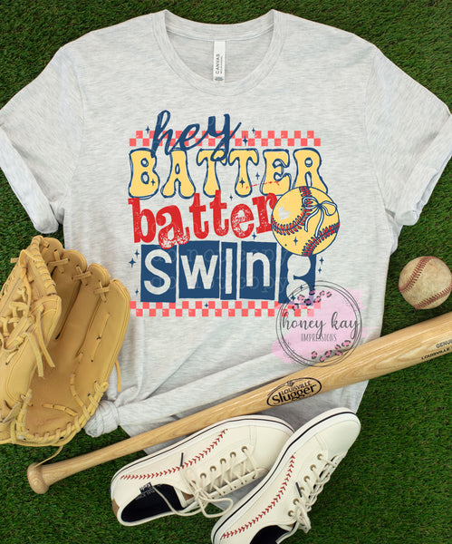 3/10 Pre-Order DTF Grunge Softball Batter