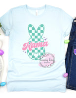 2/24 Pre-Order DTF Mama and Mini Checkered Bunnies