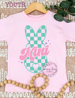 2/24 Pre-Order DTF Mama and Mini Checkered Bunnies