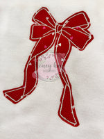 1/13 Raggy Red Hearts Bow Sweatshirt