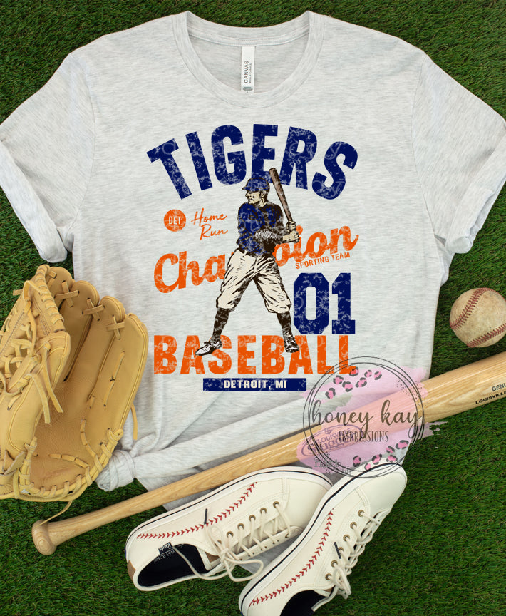 DTF Vintage Tigers – Honey Kay Impressions