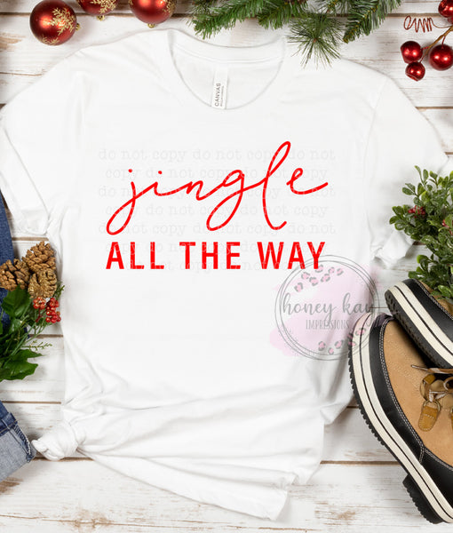 Jingle Script Red