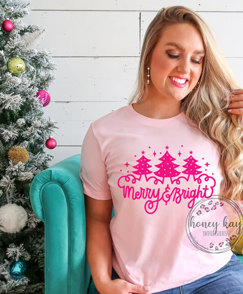 Merry & Bright Hot Pink